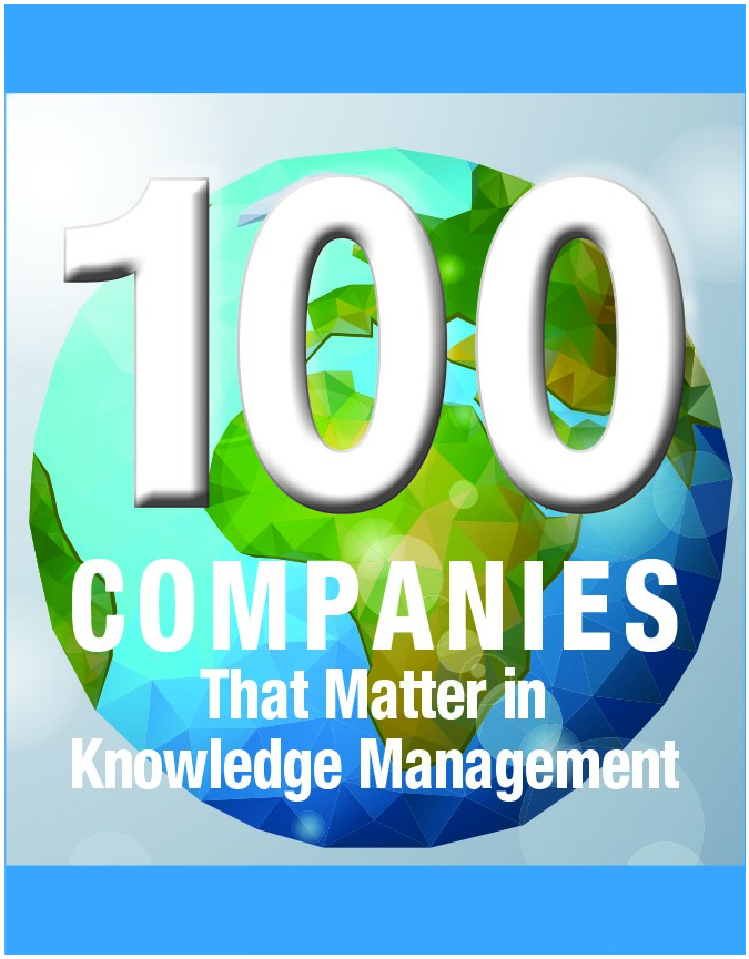 KMWorld 100 Companies In Knowledge Management