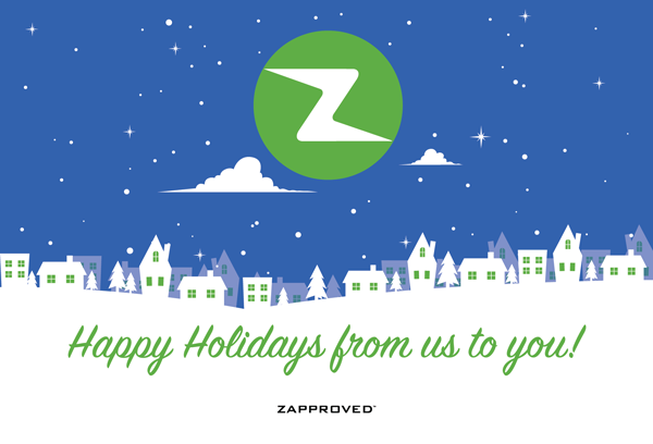 Happy Holidays from Zapproved!