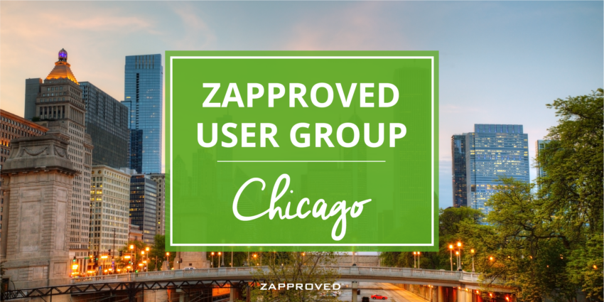 Zapproved User Group - Thursday, March 16, 2017. 9:00 AM - 4:00 PM; followed by a Happy Hour onsite