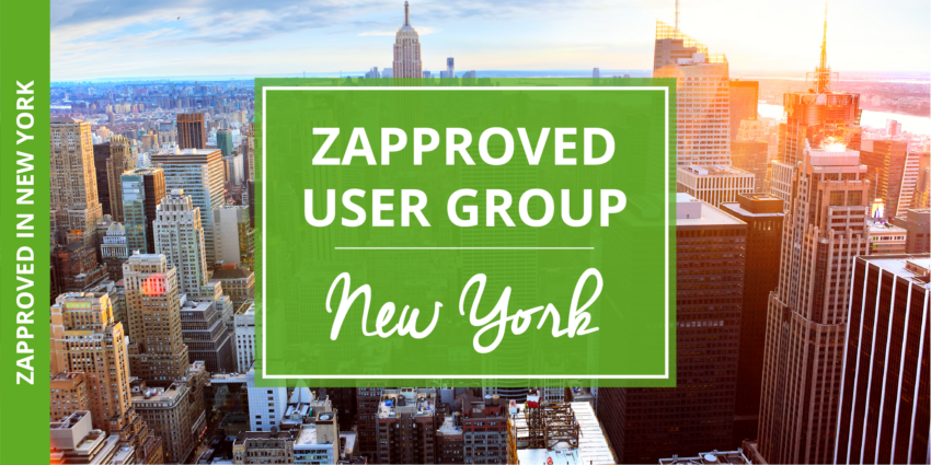 Zapproved 2018 User Group in New York