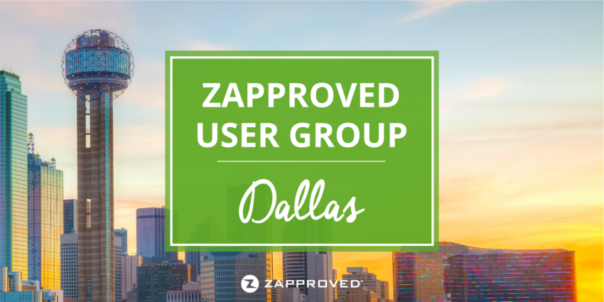 Zapproved User Group Dallas Texas