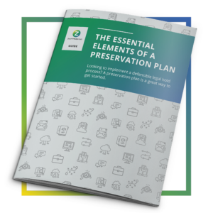 Guide - Elements of a Preservation Plan