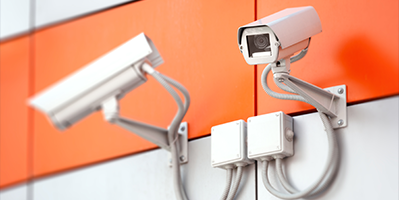 Surveillance cameras within a retail store which represent the importance of preserving critical evidence