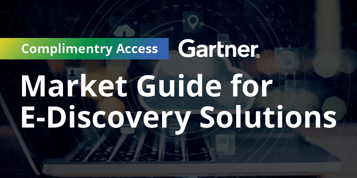 Zapproved - Market Guide for E-Discovery Solutions