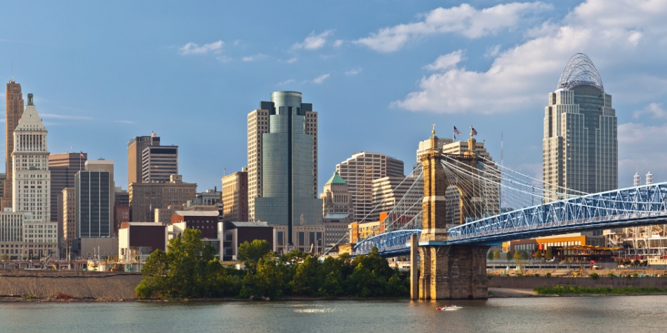 Ohio city skyline